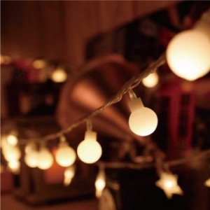 이엘이디 큰 앵두전구 차박알전구 무드등 캠핑조명 크리스마스전구 알전구 파티전구 감성캠핑조명 20구