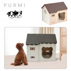 푸르미 뉴 강아지 리빙하우스 (뉴브라운)