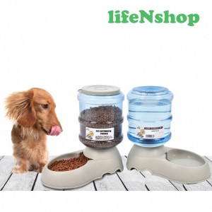 라이프엔 고양이급수기 강아지급수기 3.75리터 대용량 무전력 반려동물