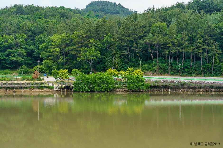 남해 다초지(장평지) 여행 추천 - 로드트립