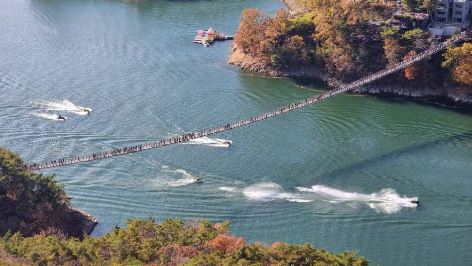 제천 옥순봉 출렁다리 여행 추천 - 로드트립