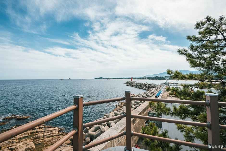 송지호해안 서낭바위 (강원평화지역 국가지질공원) 여행 추천 - 로드트립
