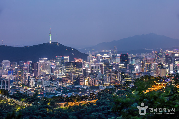 북악스카이 팔각정 여행 추천 - 로드트립