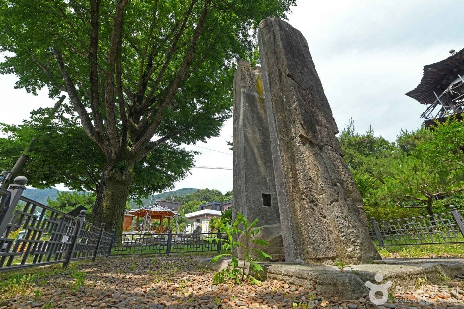 공주상신리 당간지주 여행 추천 - 로드트립