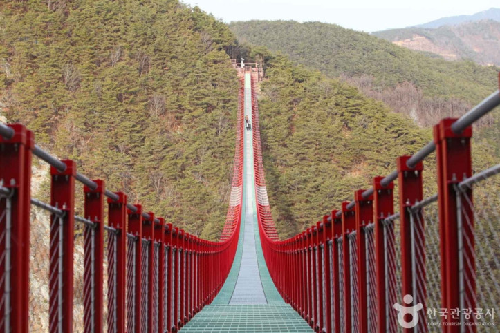 순창군 채계산 출렁다리 여행 추천 - 메고지고