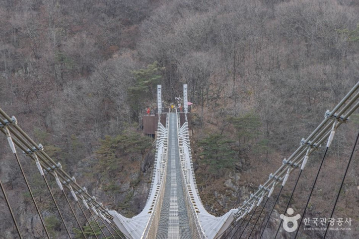 운일암반일암 구름다리 여행 추천 - 메고지고