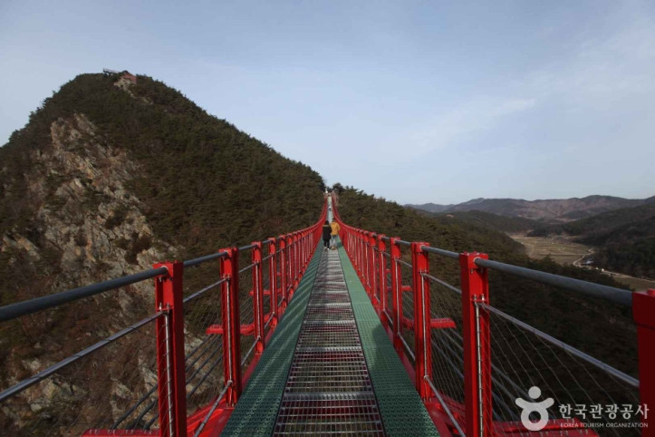 순창군 채계산 출렁다리 여행 추천 - 메고지고