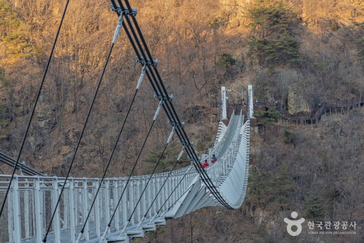 운일암반일암 구름다리 여행 추천 - 메고지고