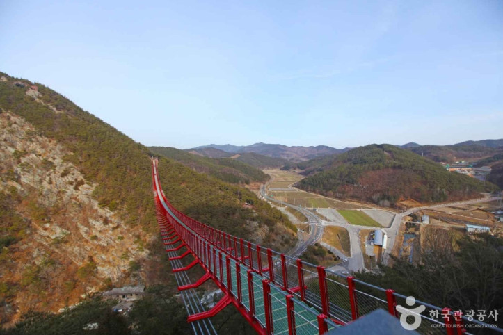 순창군 채계산 출렁다리 여행 추천 - 메고지고