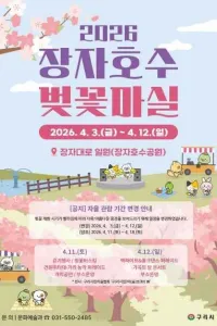 장자호수 벚꽃마실