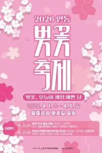 안동벚꽃축제 여행 추천 - 메고지고