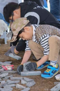 공주 석장리 구석기축제 여행 추천 - 메고지고