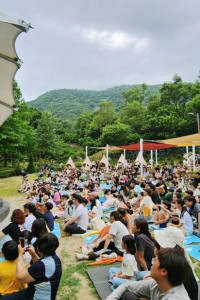 월아산 수국 수국 페스티벌 여행 추천 - 메고지고