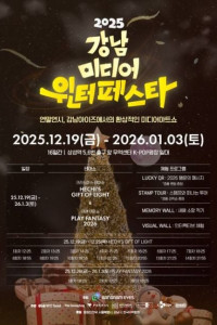 강남 미디어 윈터페스타