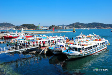충무공유람선별빛투어 여행 추천 - 메고지고