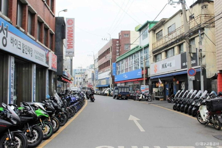 대구 오토바이골목 여행 추천 - 메고지고