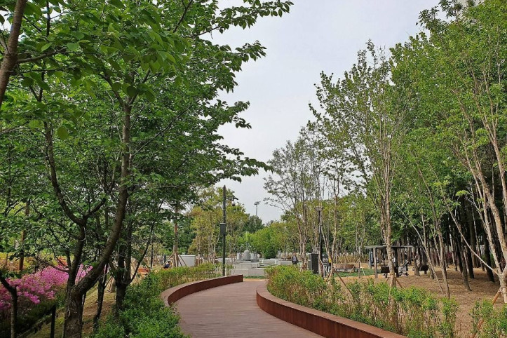 송산1호수변공원 여행 추천 - 메고지고