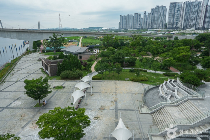 경인아라뱃길 시천공원 여행 추천 - 메고지고