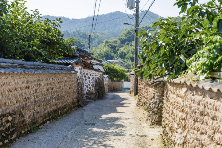 강진 병영마을 옛 담장 여행 추천 - 메고지고