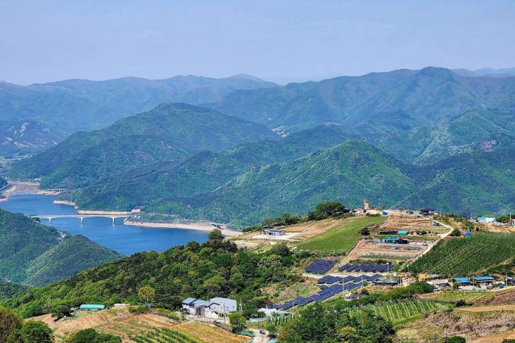 군위 화산산성 전망대 여행 추천 - 메고지고