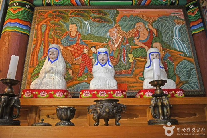 고산사 석조나한상 여행 추천 - 메고지고