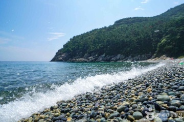 함목몽돌해변 여행 추천 - 메고지고
