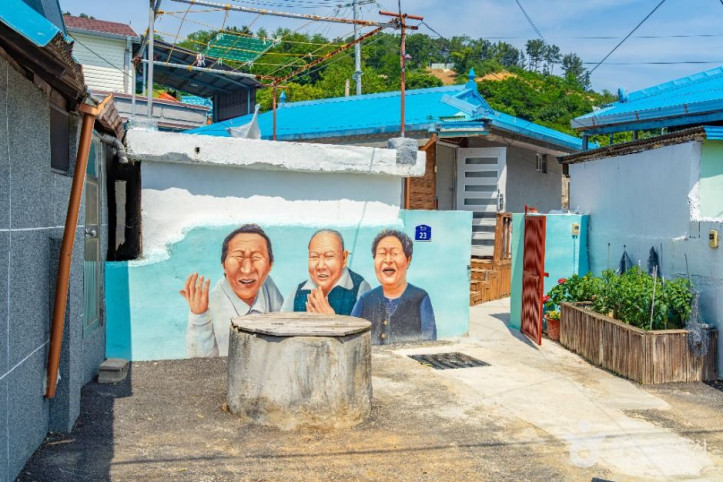 후포리 벽화마을 여행 추천 - 메고지고