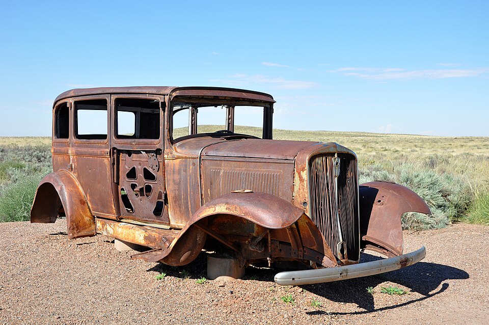 페트리파이드 포리스트 루트66 역사 전망지 (Route 66 Pullout at Petrified Forest) 여행 추천 - 로드트립