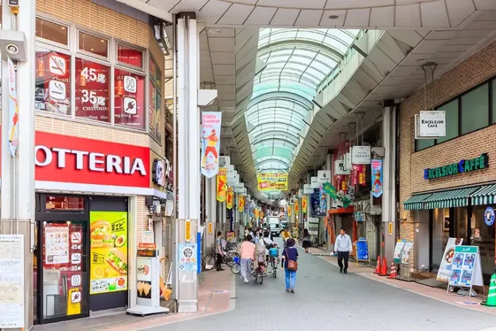 해피로드 오야마 상점가 여행 추천 - 메고지고