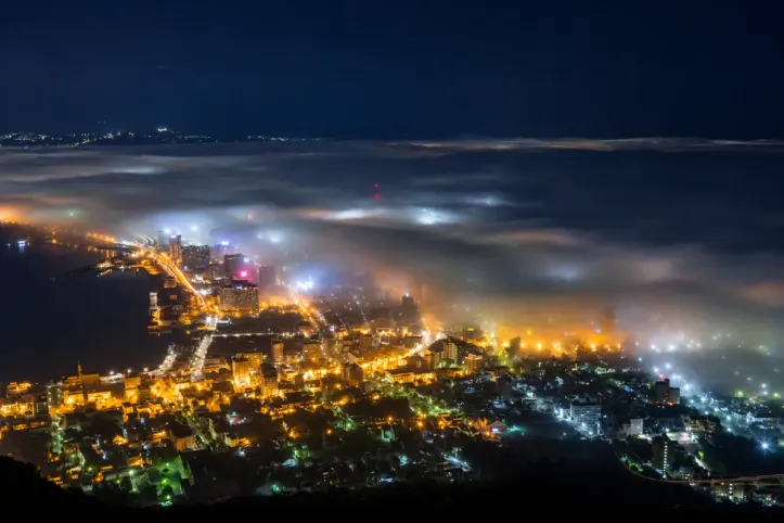 하코다테야마 산정 전망대 여행 추천 - 메고지고