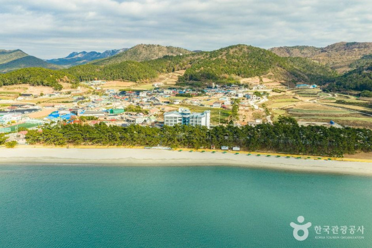 땅끝송호해수욕장 여행 추천 - 메고지고