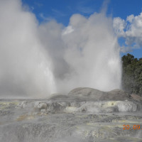 Photo: Marks6651 · CC BY 4.0 · Wikimedia Commons / https://commons.wikimedia.org/wiki/File:Pohutu_geyser.jpg / Rights: https://commons.wikimedia.org/wiki/File:Pohutu_geyser.jpg / Usage: 개별 Commons 파일 페이지에서 저작자·라이선스 표시 확인. 저작자·출처·라이선스 URL 기재, CC BY-SA일 경우 동일조건변경허락 및 변경표시 준수. 원본 이미지 바이너리 서버 다운로드·HTTP/MIME는 아직 시험하지 않음.