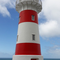 Kristina D.C. Hoeppner / Wikimedia Commons · CC BY-SA 2.0 / https://commons.wikimedia.org/wiki/File:Cape_Palliser_Lighthouse_(3)_(31642854800).jpg / Usage: 원저작자·원본 파일페이지·라이선스 링크 표기, 사진 수정 시 변경 사실 표시. CC BY-SA는 파생저작물의 동일조건 의무 확인.