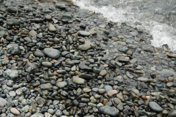 남해 몽돌해수욕장(절벽포인트)