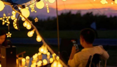 태양광 LED 알전구 알전등 캠핑전구 루프탑 테라스