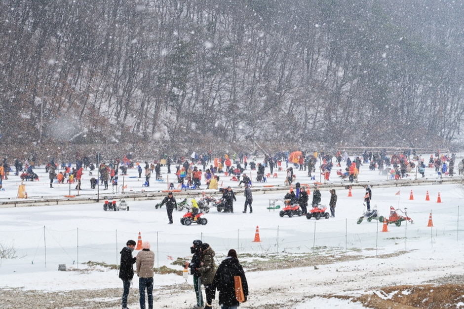 안성 동막골 빙어축제