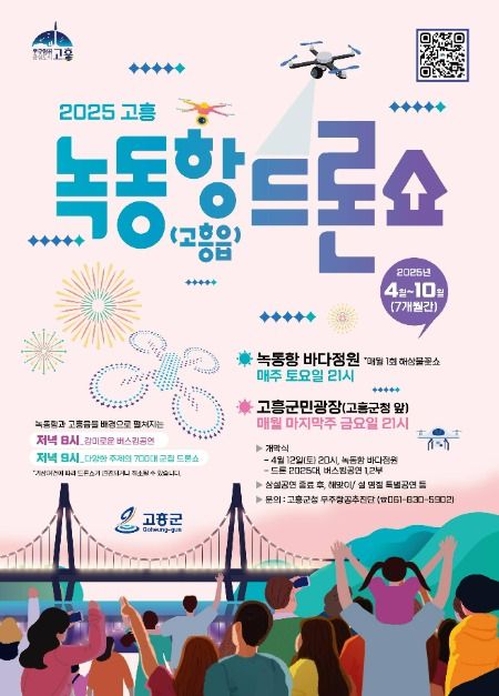 2025 고흥 녹동항 드론쇼